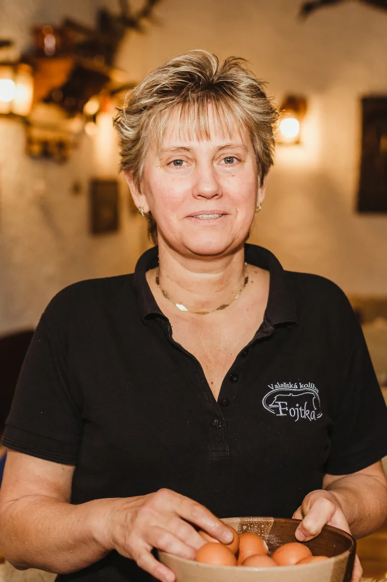 cérečka Jana – kuchyně ve Valašské kolibě Fojtka